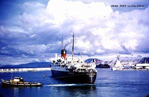 ORAN - PORT - LE VILLE D'ORAN
